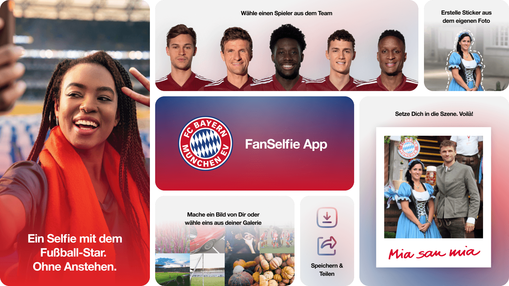 FC Bayern FanSelfie App - Complete Overview