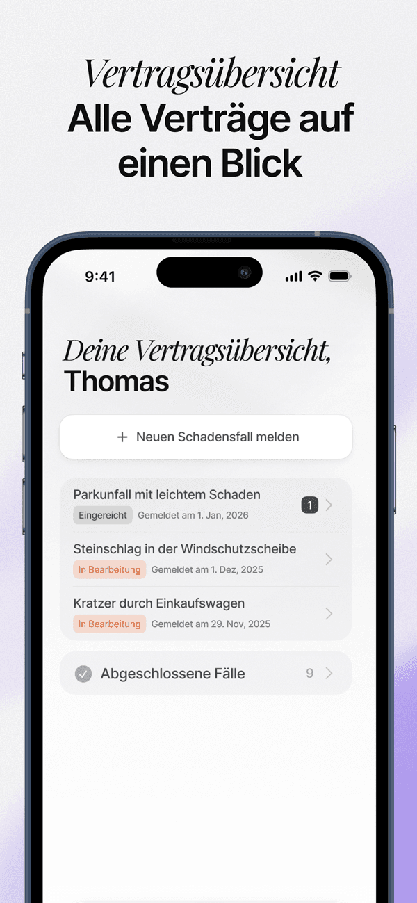 Policen verwalten